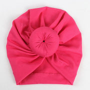 Big Knot Turban Hat - MomyMall Hot Pink