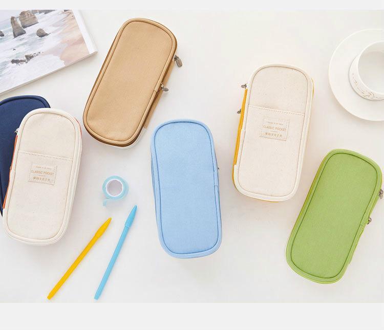 Block Color Stationery Case - MomyMall