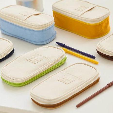 Block Color Stationery Case - MomyMall