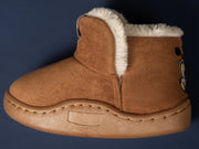 Bobdog Solid Color Plush Winter Boots