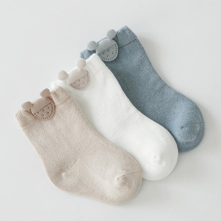 Bobo Baby Socks [Set of 3] - MomyMall 0-6 Months / Mickey