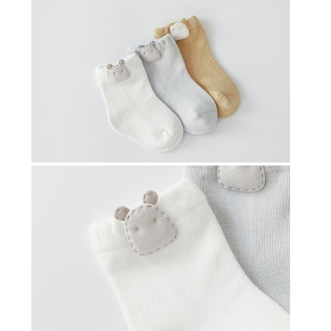 Bobo Baby Socks [Set of 3] - MomyMall