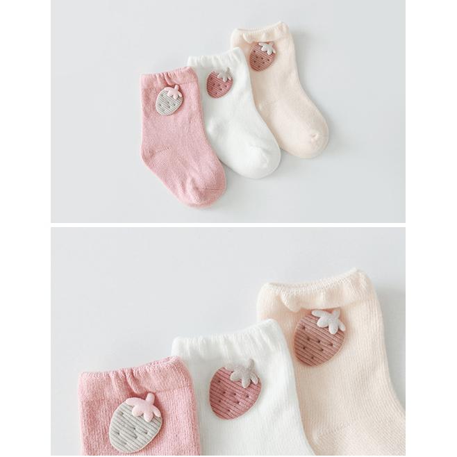 Bobo Baby Socks [Set of 3] - MomyMall