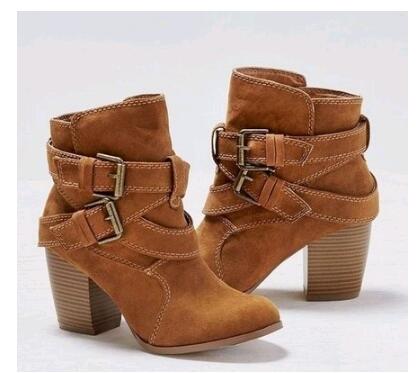 High Heel Ankle Boots