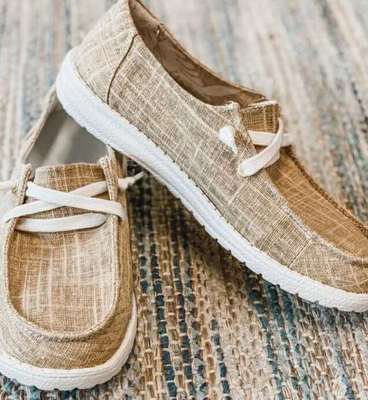 Slip On Canvas Shoes