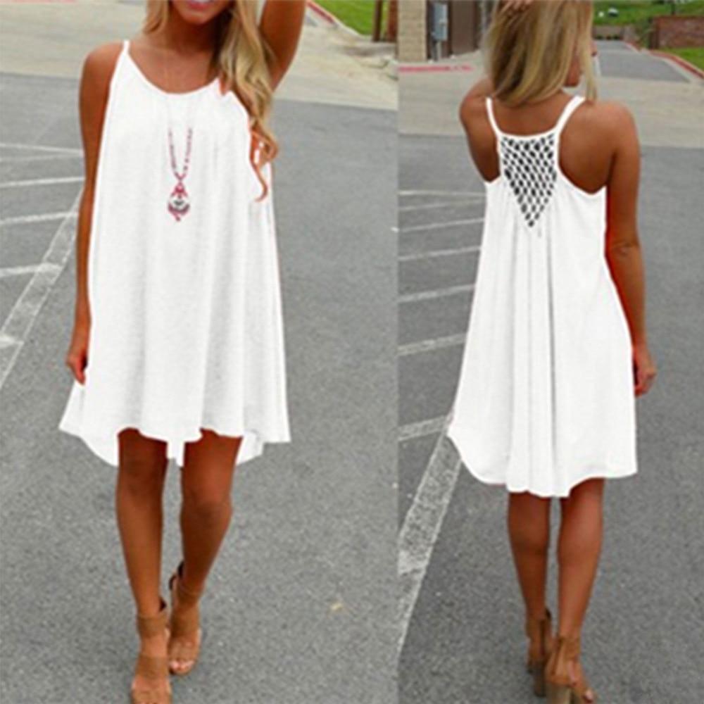 Sleeveless Summer Beach Dress