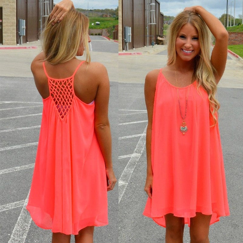 Sleeveless Summer Beach Dress