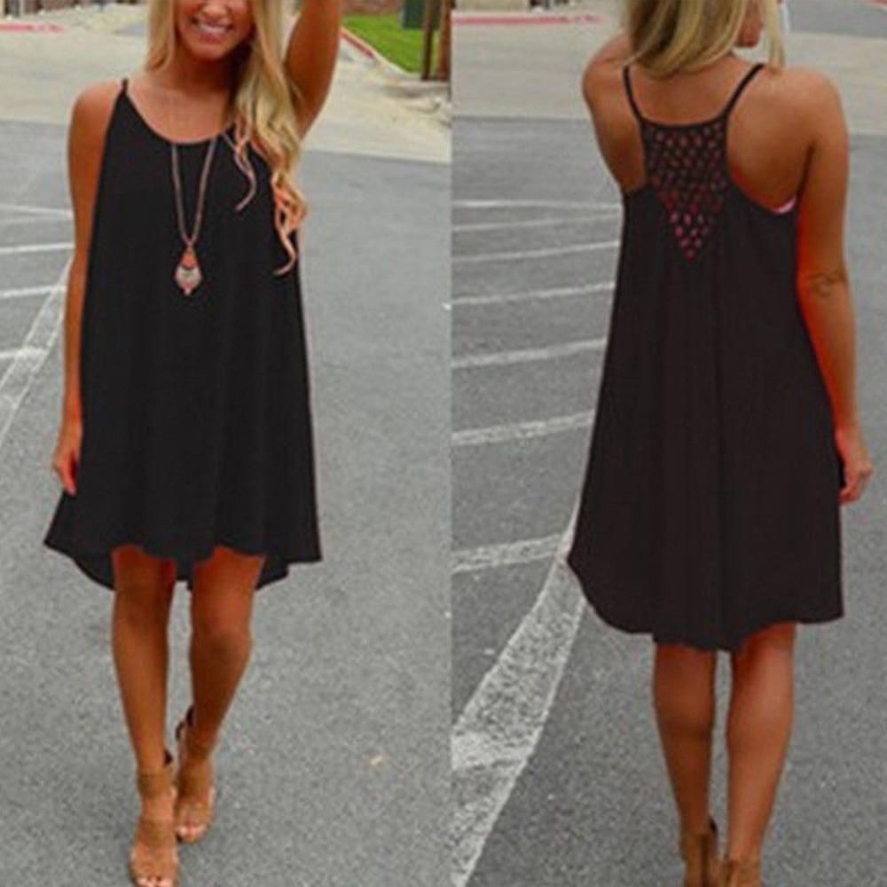 Sleeveless Summer Beach Dress