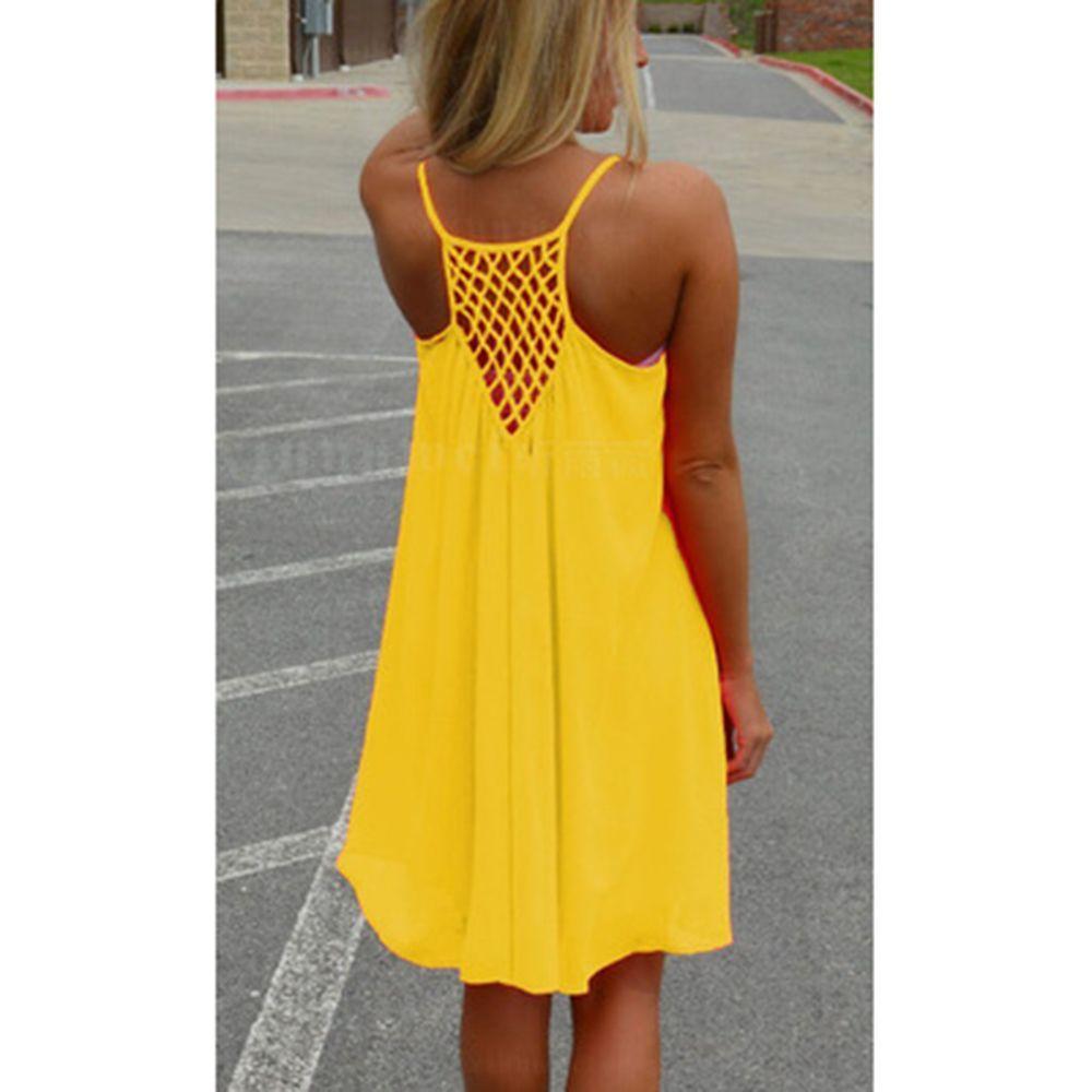 Sleeveless Summer Beach Dress