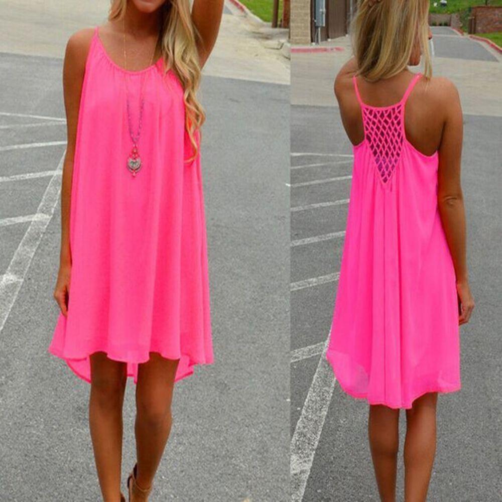 Sleeveless Summer Beach Dress