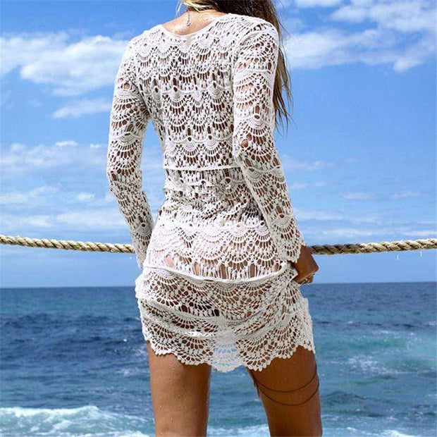 Sexy Crochet Beach Cover up