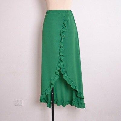 High Waist Chiffon Cover Up Skirt