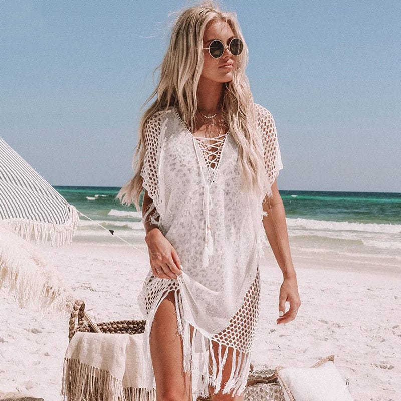 Sexy Tassel Beach Cover Up