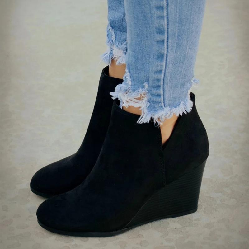 Platform Ankle Boots