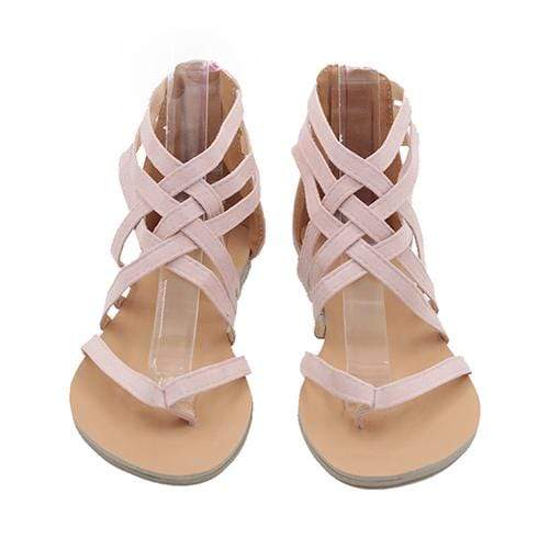 Boho Cross Tied Sandals