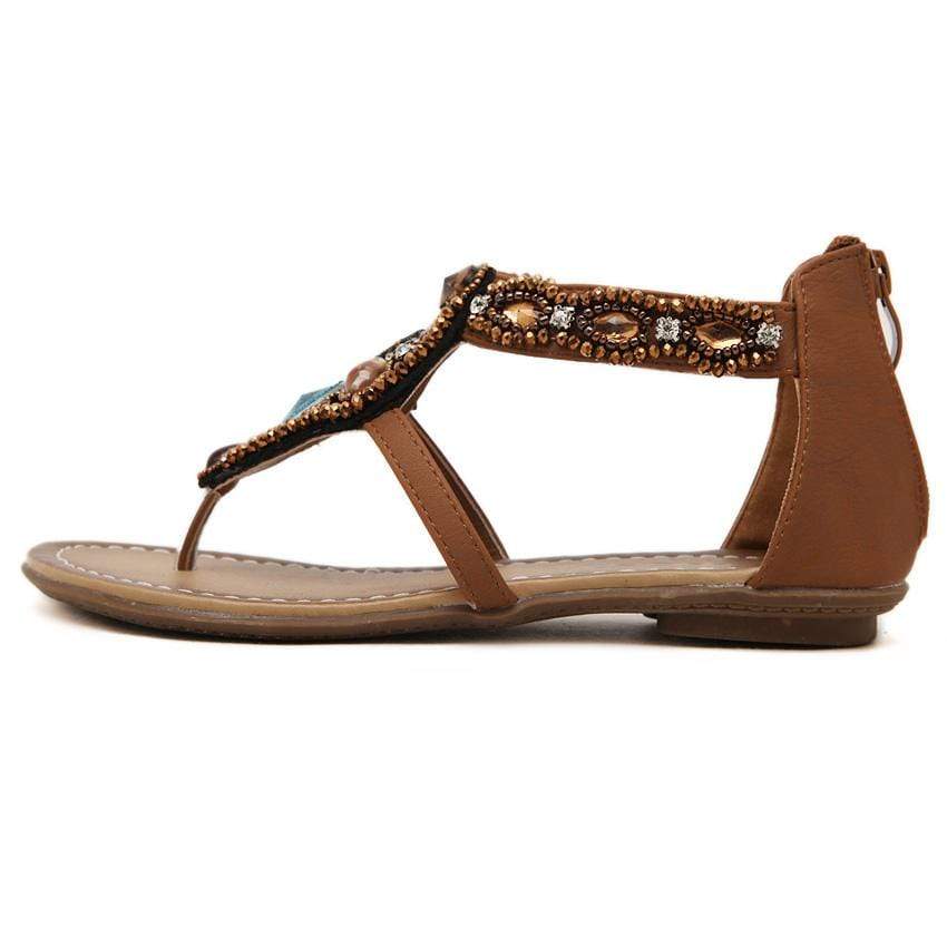 Boho Summer Flat Sandals