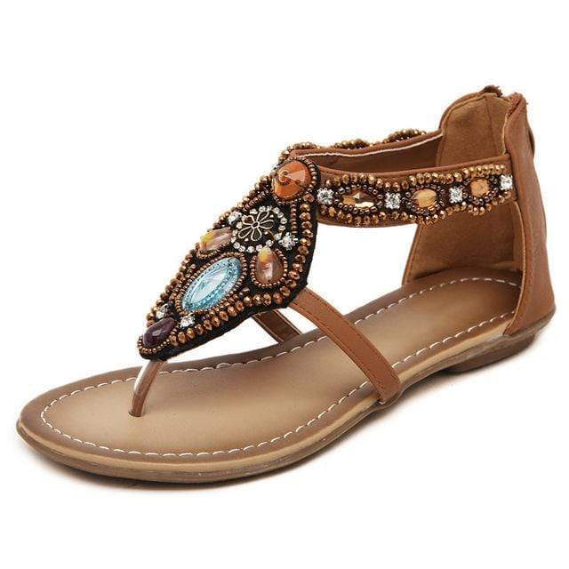 Boho Summer Flat Sandals