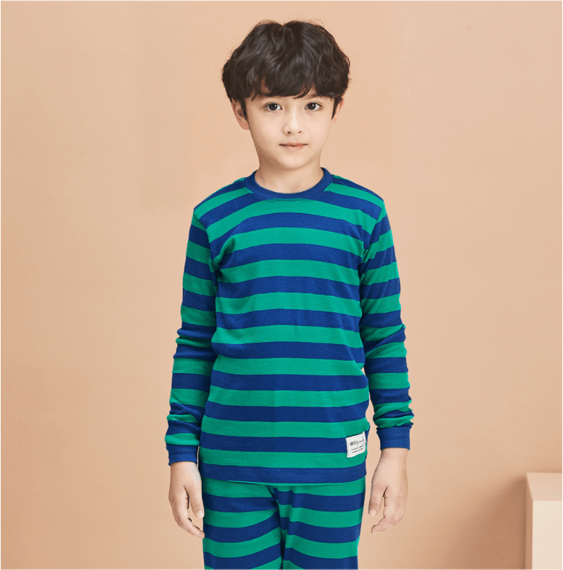 Ensemble de jeu en coton biologique Basic Stripes