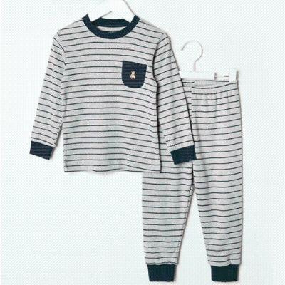 Pocket Stripes Organic Cotton Playset - MomyMall 2-3 Years / Grey