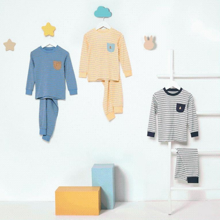 Pocket Stripes Organic Cotton Playset - MomyMall