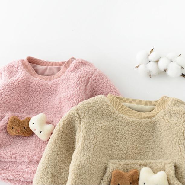 Bunny Pocket Plush Winter 2-Piece Set - MomyMall