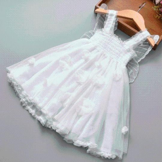 Butterfly Fairy Flowers Tulle Dress - MomyMall