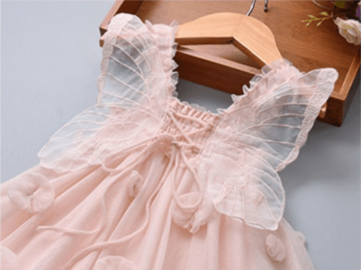 Butterfly Fairy Flowers Tulle Dress - MomyMall