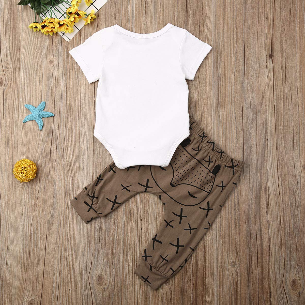 2PCS "Wild One" Cute Fox Printed Baby Set - MomyMall