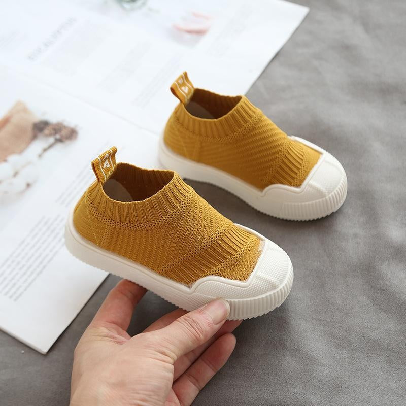 Calvin Kids Flyknit Shoes - MomyMall Yellow / US 6