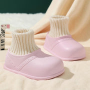Candy Color Ankle Sock Boots
