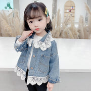 Carrie Lace Denim Jacket - MomyMall 18-24 Months