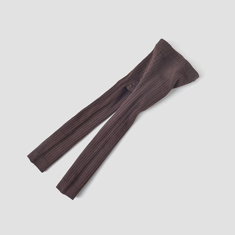 Casual Ribbed Leggings - MomyMall 1-3 Years / Brown