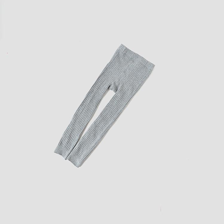 Casual Ribbed Leggings - MomyMall 1-3 Years / Light Grey