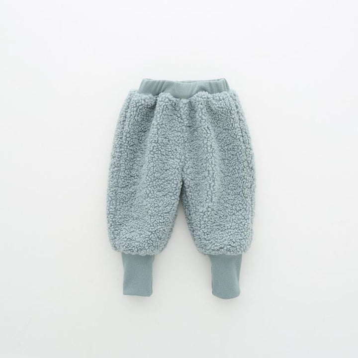 Cece Plush Winter Pants - MomyMall Blue / 18-24 Months