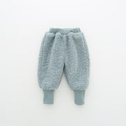 Cece Plush Winter Pants - MomyMall Blue / 18-24 Months