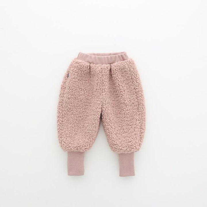 Cece Plush Winter Pants - MomyMall Pink / 18-24 Months