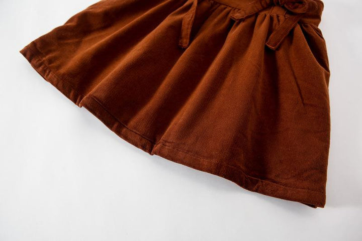 Celine Corduroy 2-Piece Dress Set