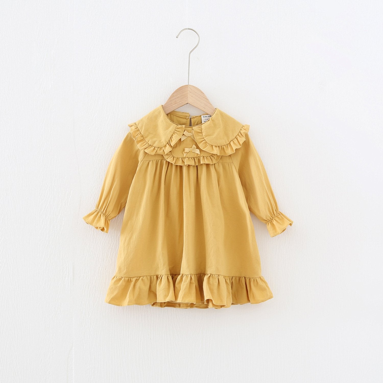 Cindy Ruffle Princess Dress - MomyMall Yellow / 18-24 Months