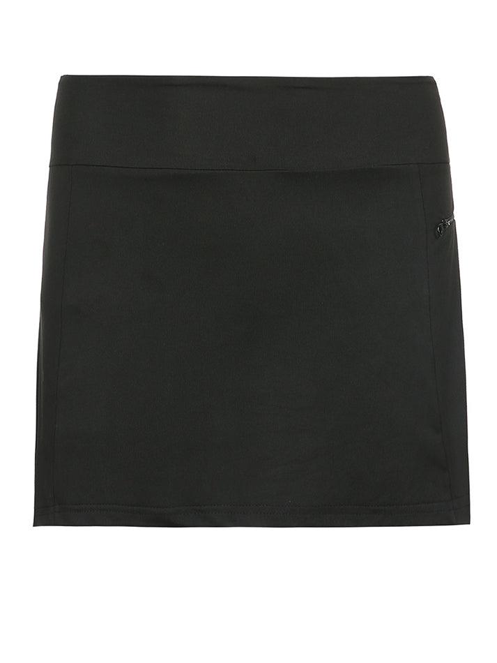 Classic Lining Mini Skirt - MomyMall