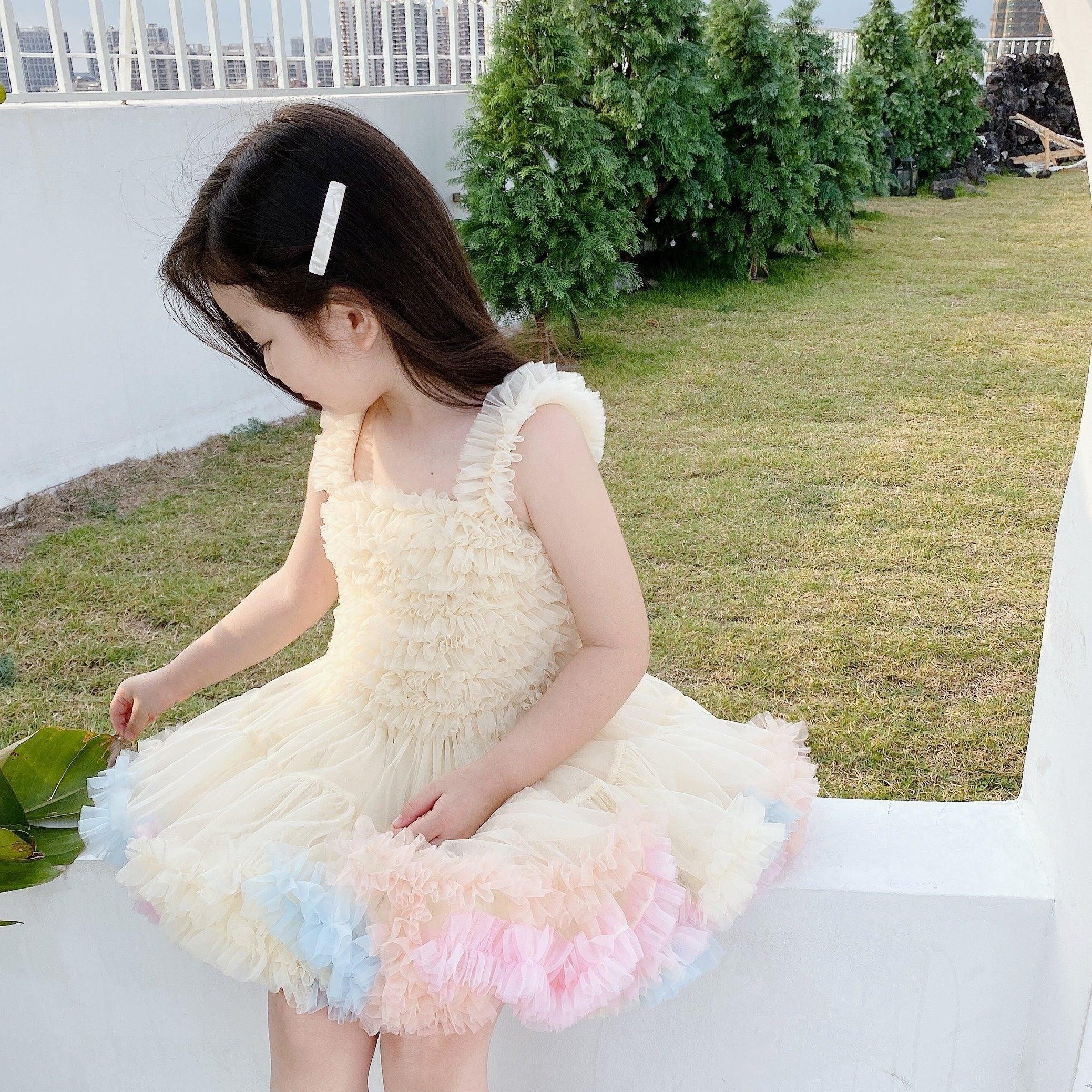 Claudia Puffy Party Tutu Dress - MomyMall