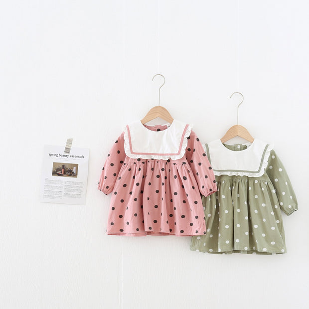 Cornelia Polka Dots Doll Dress - MomyMall