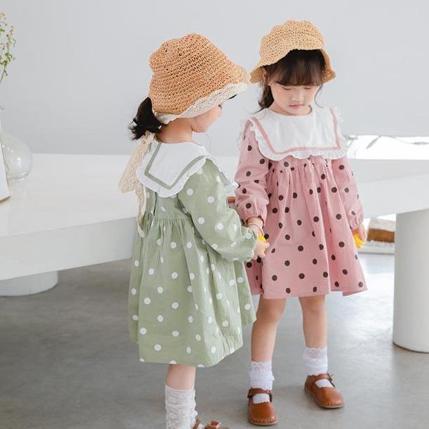 Cornelia Polka Dots Doll Dress - MomyMall