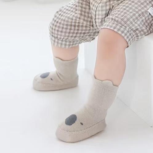 Cute Animal Non-Slip Baby Socks Booties