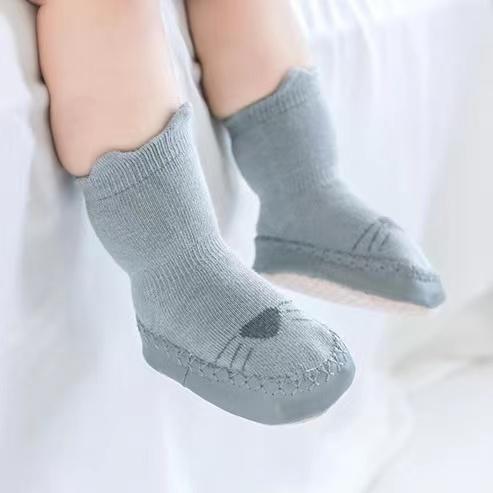 Cute Animal Non-Slip Baby Socks Booties