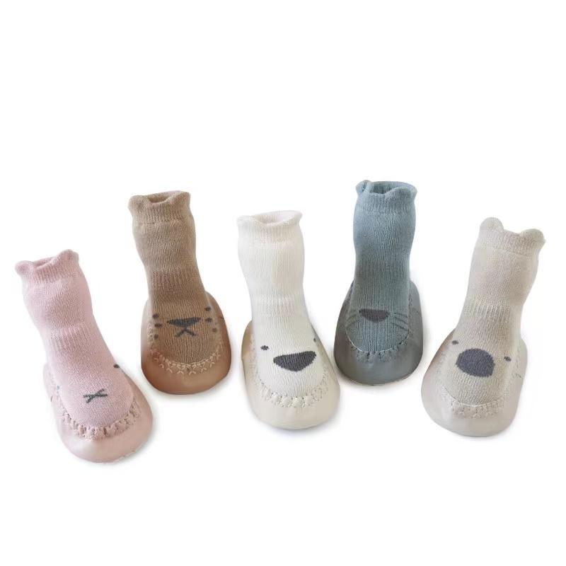 Cute Animal Non-Slip Baby Socks Booties