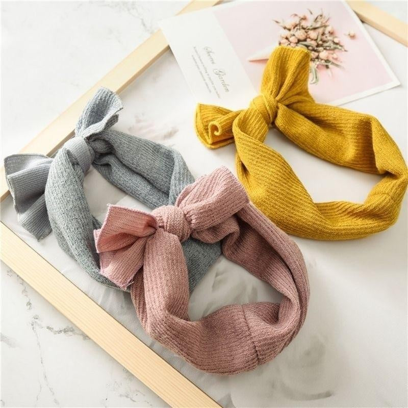 Cute Bowknot Head Turban - MomyMall