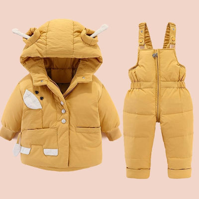 Dolly Hooded 2-Piece Snowsuit Set