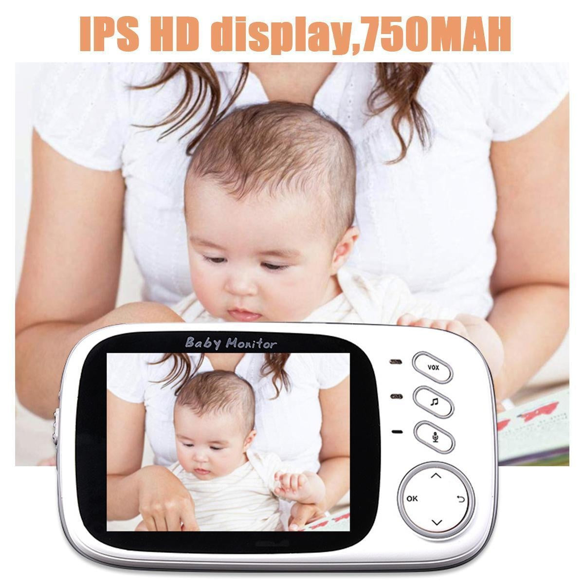 Video Baby Monitor Camera WiFi Smart App Home Security with Night Vision - MomyMall