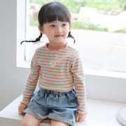 Daisy Color Stripes Top - MomyMall