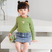 Daisy Color Stripes Top - MomyMall